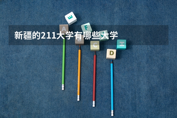 新疆的211大学有哪些大学
