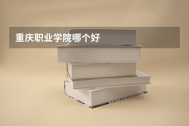 重庆职业学院哪个好