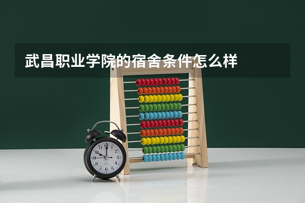 武昌职业学院的宿舍条件怎么样