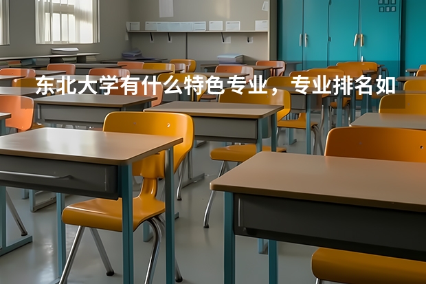 东北大学有什么特色专业，专业排名如何