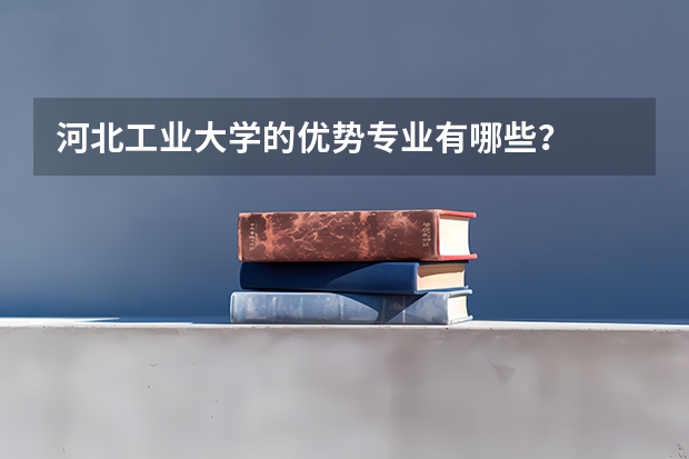 河北工业大学的优势专业有哪些？