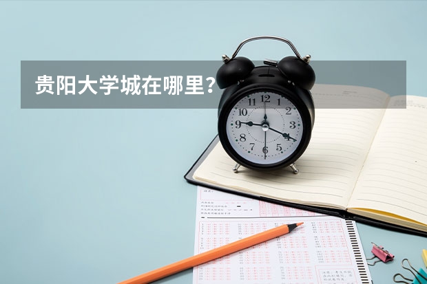 贵阳大学城在哪里？