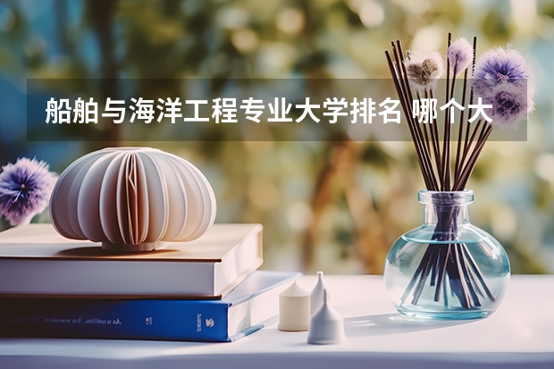 船舶与海洋工程专业大学排名 哪个大学最好