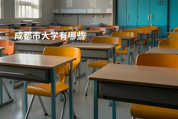 成都市大学有哪些