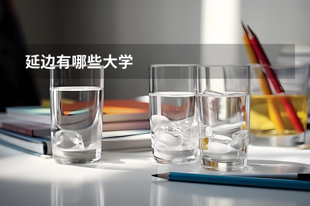 延边有哪些大学