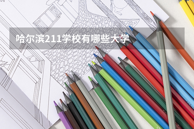 哈尔滨211学校有哪些大学