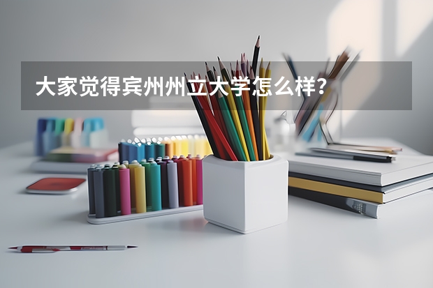 大家觉得宾州州立大学怎么样？