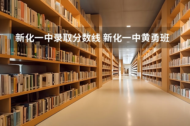 新化一中录取分数线 新化一中黄勇班录取分数线2023