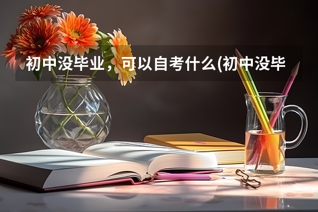 初中没毕业，可以自考什么(初中没毕业可以参加自考..成人高考或者网络教育吗？)？