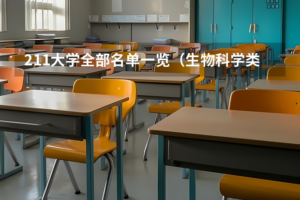 211大学全部名单一览（生物科学类大学排名）