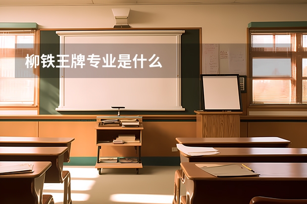 柳铁王牌专业是什么