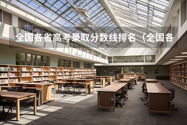 全国各省高考录取分数线排名（全国各地高考分数线汇总2）