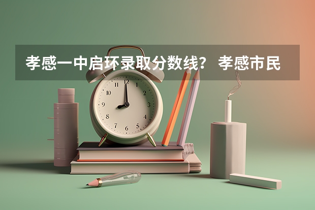 孝感一中启环录取分数线？ 孝感市民办高中分数线