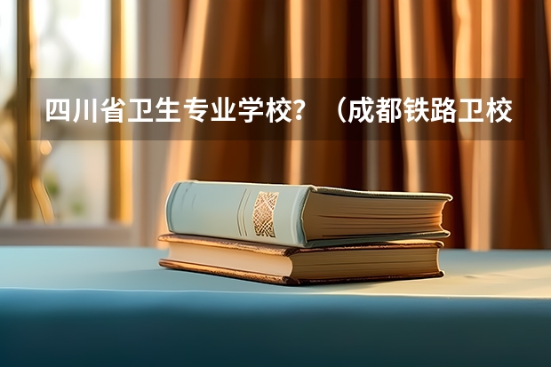 四川省卫生专业学校？（成都铁路卫校录取分数线）