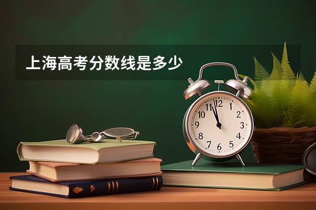 上海高考分数线是多少