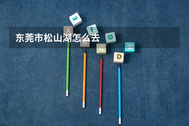 东莞市松山湖怎么去