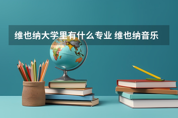 维也纳大学里有什么专业 维也纳音乐及表演艺术大学的学校专业