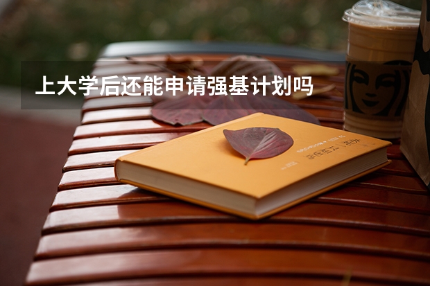 上大学后还能申请强基计划吗