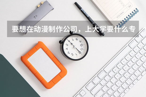 要想在动漫制作公司，上大学要什么专业？？