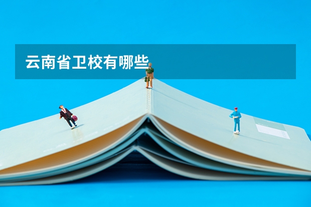 云南省卫校有哪些
