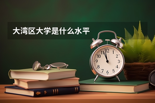 大湾区大学是什么水平