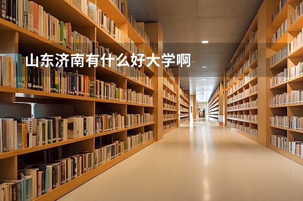 山东济南有什么好大学啊