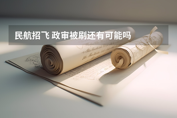 民航招飞 政审被刷还有可能吗