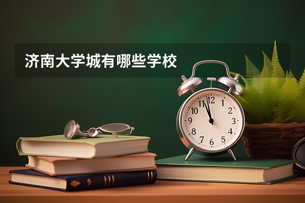 济南大学城有哪些学校