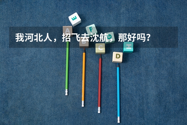 我河北人，招飞去沈航，那好吗？