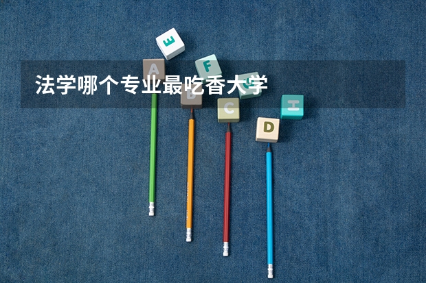 法学哪个专业最吃香大学