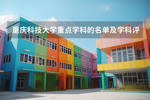 重庆科技大学重点学科的名单及学科评估结果