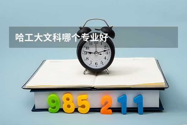 哈工大文科哪个专业好