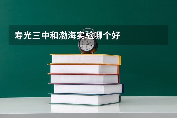 寿光三中和渤海实验哪个好