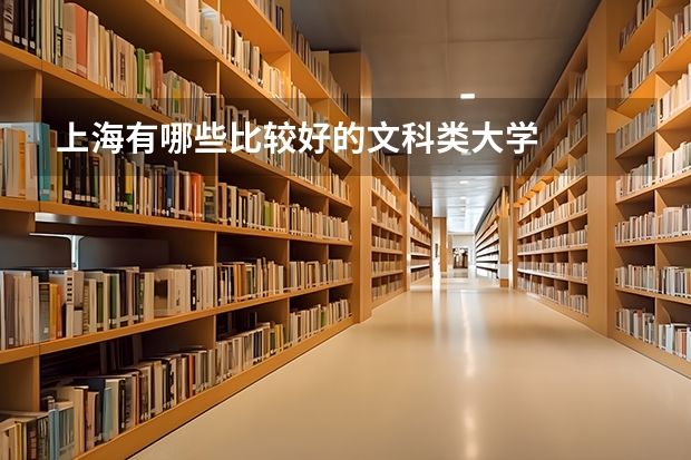 上海有哪些比较好的文科类大学