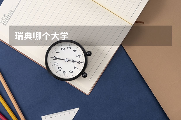 瑞典哪个大学
