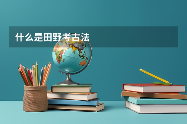 什么是田野考古法
