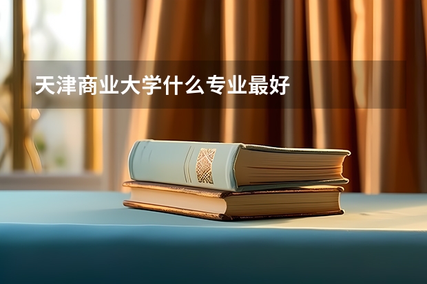 天津商业大学什么专业最好