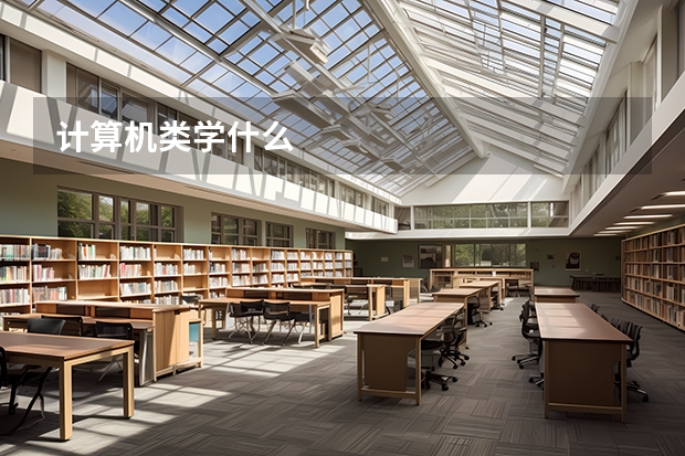 计算机类学什么