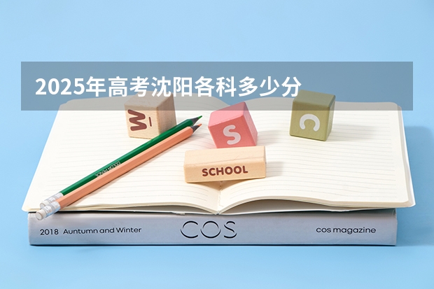 2025年高考沈阳各科多少分