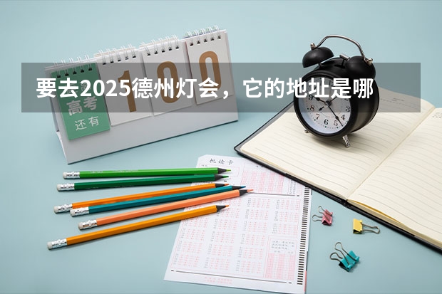 要去2025德州灯会，它的地址是哪里？