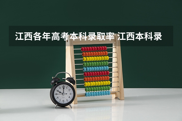 江西各年高考本科录取率 江西本科录取率