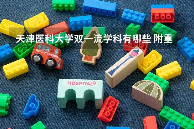 天津医科大学双一流学科有哪些 附重点专业学科名单