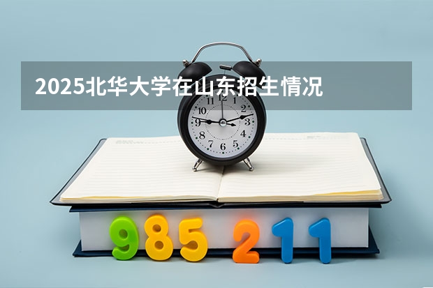 2025北华大学在山东招生情况