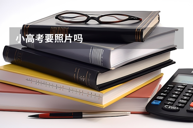 小高考要照片吗