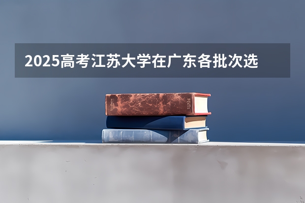 2025高考江苏大学在广东各批次选科要求是什么