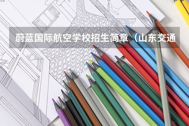 蔚蓝国际航空学校招生简章(山东交通学院 2025 招飞简章)