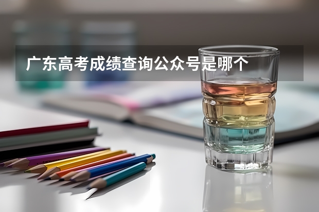 广东高考成绩查询公众号是哪个