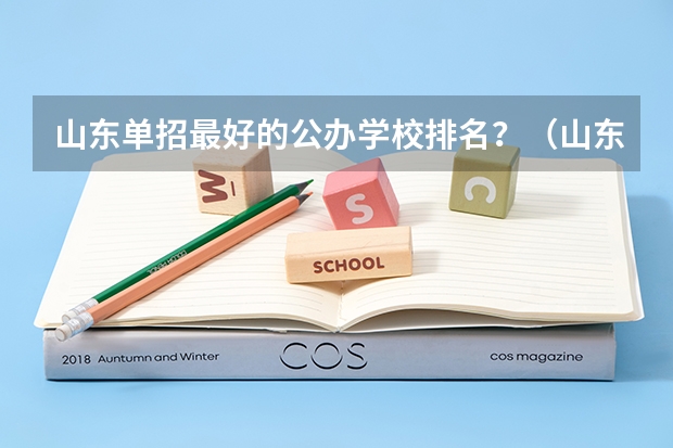 山东单招最好的公办学校排名？（山东专科学校排名公办）