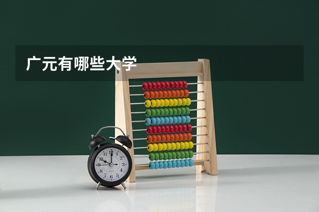 广元有哪些大学