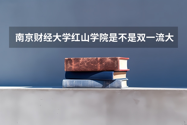 南京财经大学红山学院是不是双一流大学(历年分数参考)